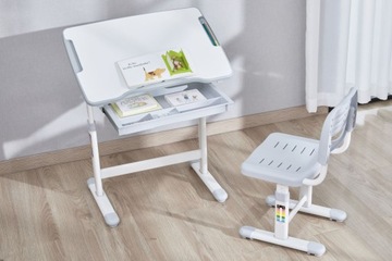 MOZOS DC-SET письменный стол + Серый стул