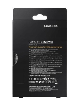 Твердотельный накопитель SAMSUNG 980 1 ТБ Gen3.0x4 M2 NVMe PCIe