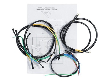 ЭЛЕКТРОМОНТАЖ JAWA 50 20P ПОДСТАВКА НА КЛЕММАХ