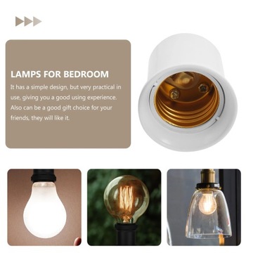 ДЕРЖАТЕЛЬ ЛАМПЫ С ПЕРЕХОДНЫМ РОЗЕТКОЙ E26 15 ШТ.