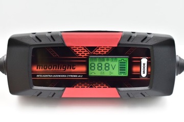 ЗАРЯДНОЕ УСТРОЙСТВО ДЛЯ АККУМУЛЯТОРА-ВЫПРЯМИТЕЛЯ 6/12В 1,2-120Ач MOONLIGHT v4.2 AGM GEL