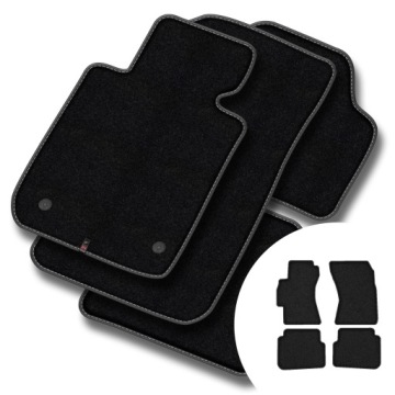 Velurové koberce Premium pro Subaru Impreza III Gh 2007-2011