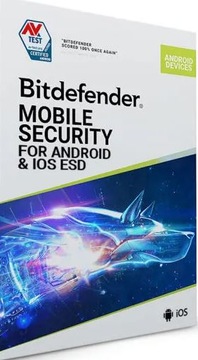 Bit Defender Mobile Security Android iOS 5 urządz.- Zabezpiecz swoje dane