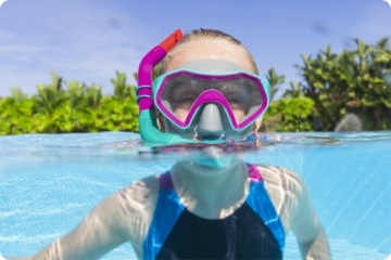 НАБОР ДЛЯ ПОДВОДНОГО ПЛАВАНИЯ МАСКА + ТРУБКА BESTWAY 24025