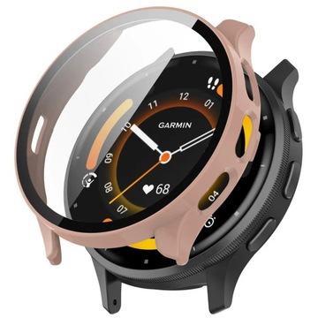 Etui ze szkłem 2w1 Pełna Ochrona do Garmin Venu 3s 41mm I KOLORY