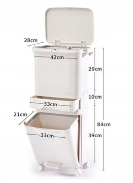 КОНДЕР ДЛЯ СЕГРЕГАЦИИ БЫТОВОГО МУСОРА ДЛЯ КУХНИ