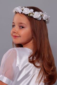 Венок причастия, зеленые и золотые кристаллы