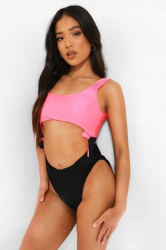 BOOHOO PETITE KOSTIUM KĄPIELOWY 40