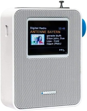 Radio internetowe sieciowe Bluetooth FM DAB+ Blaupunkt PDB200 WH