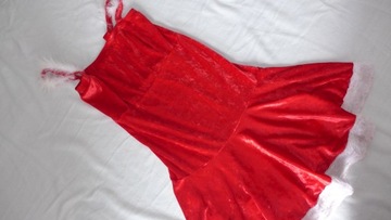 НАРЯД САНТА НОЧНАЯ РУБАШКА S/M