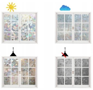 САМОКЛЕЯЩАЯСЯ ОКОННАЯ ПЛЕНКА, НАКЛЕЙКА НА СТЕКЛО, 2М