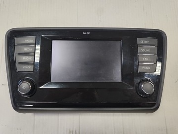WYŚWIETLACZ RADIO PANEL NAWIGACJI BOLERO ALPINE OCTAVIA III ORYG 5E0919605B