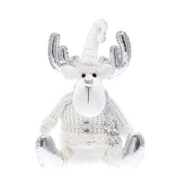 ФИГУРКА ОЛЕНЯ РОЖДЕСТВЕНСКОЕ УКРАШЕНИЕ ЛОСЬ ПОДАРОК ​​ОРНАМЕНТ СИДИТ