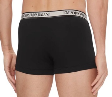 Emporio Armani bokserki męskie zestaw 3 par 111357 4R717 50620 Czarny XXL