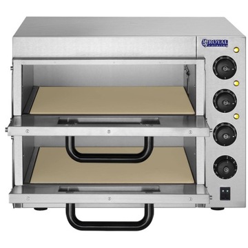 ДВУХКАМЕРНАЯ ПЕЧЬ ДЛЯ ПИЦЦЫ, ДИАМЕТР ПИЦЦЫ 40см
