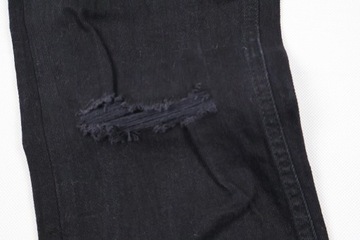 * JACK &JONES Czarne spodnie jeansowe klasyczne casual rozm S/M W29 L32