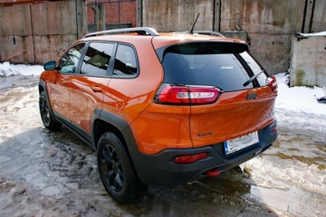 Jeep Cherokee V Terenowy 3.2 V6 272KM 2015 JEEP CHEROKEE (KL) 3.2 4x4 TRAILHAWK, blokada mostu, BEZWYPADKOWY! STAN BDB, zdjęcie 2
