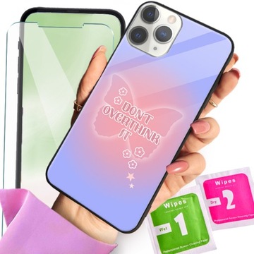 etui szklane do iPhone 11 Pro Max glass + szkło 9H