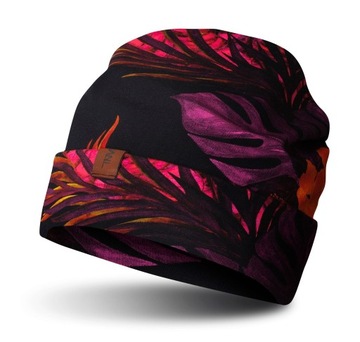 CZAPKA BEANIE JESIENNO-ZIMOWA KOLOROWA