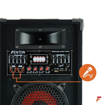 Активная звуковая система 2x300 Вт USB SD BT