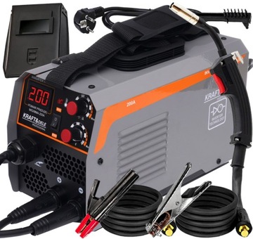 SPAWARKA MIGOMAT 200A IGBT MIG BEZ GAZU FLUX MMA
