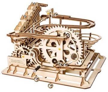 Puzzle 3D Model Drewniany TOR NA KULKI Robotime