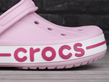 Klapki sportowe, chodaki Crocs Bayaband Clog Pink