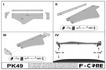 Полка длинная RENAULT PREMIUM II 2005-2013 ковш