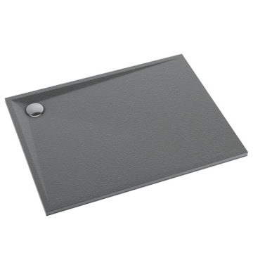 Schedline Libra Anthracite Stone brodzik 90x100 cm