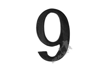 CYFRA 9ŻELIWNA NA DOM ADRES RETRO PIĘKNA ULICA