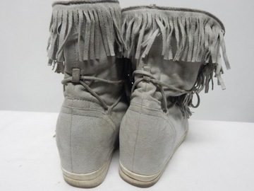 КРОССОВКИ ЖЕНСКИЕ, СЕРАЯ БАХОЧКА, КАБЛУК 7/40