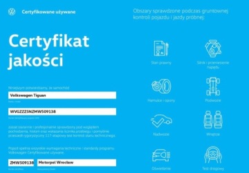 Volkswagen Tiguan II SUV 1.5 TSI EVO 150KM 2020 Volkswagen Tiguan Life, ACC, 3 strefowa klimatyzacja, Bezwypadkowy, Salon, zdjęcie 4