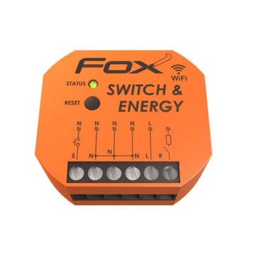 Реле F&F SWITCH ENERGY 230 В FOX WiFi
