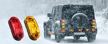 LAMPA OBRYSOWA OBRYSÓWKA DIODOWA LED OBRYSÓWKI DO CIĘŻARÓWEK 12 SZT