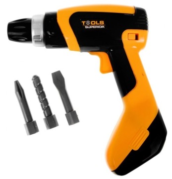 ИГРУШЕЧНАЯ ОТВЕРТКА ДЛЯ ДЕТЕЙ + АКСЕССУАРЫ