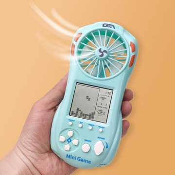 Электронная игровая консоль с небольшим портативным вентилятором