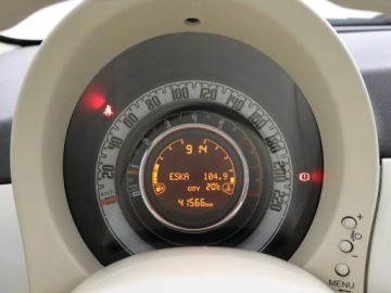Fiat 500 II Seria 4 1.2 69KM 2015 Fiat 500 1.2, Salon Polska, Klima, zdjęcie 10