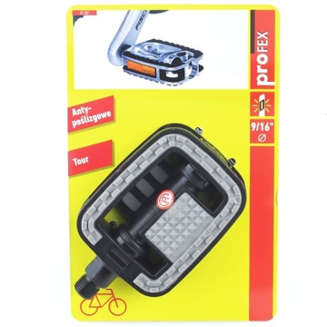 Педали велосипедные для велосипедов - PROFex противоскользящие