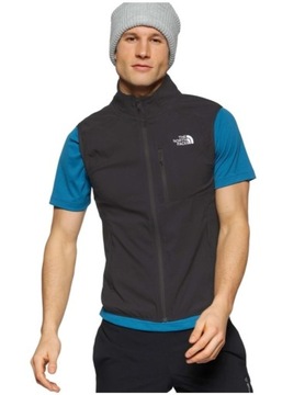 Bezrękawnik Męski The North Face NF0A4955 Sportowy Dopasowany M Kieszenie