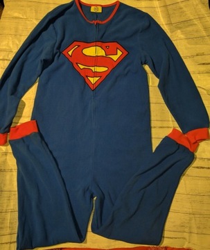 PIŻAMA KOSTIUM DC COMICS SUPERMAN ROZ S