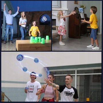 Летающий волшебный шар с ручным управлением, розовый