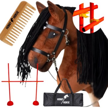 Sada Hobby Horse Kůň Na Tyči A4 Překážka Pro Skokany 120 CM