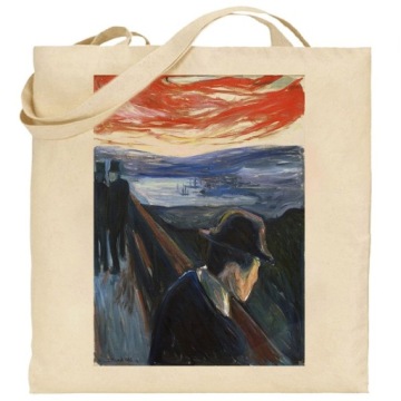 torba ecru M078 Munch Rozpacz