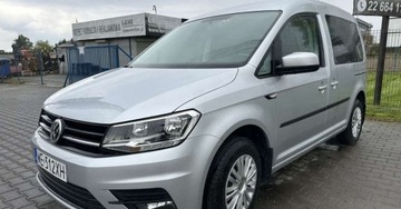 Volkswagen Caddy IV Kombi Maxi 2.0 TDI SCR BlueMotion Technology 102KM 2019 Volkswagen Caddy Salon Polska Cena Brutto I wl...