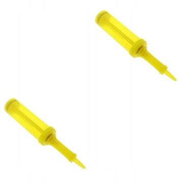 2 SZTUK Balon Inflator Ręcznie Held Powietrza