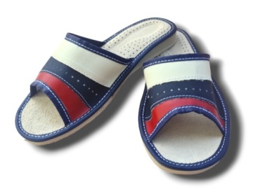 Тапочки, шлепанцы женские кожаные, 36-41