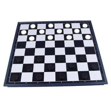 Набор магнитных шахмат 3 в 1, портативная складная пластиковая шахматная доска в