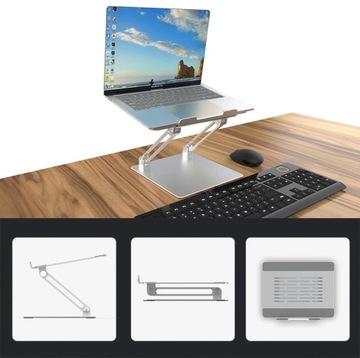 Алюминиевая подставка VAZIO для ноутбука MacBook 10-17.3 (N30-2-S)