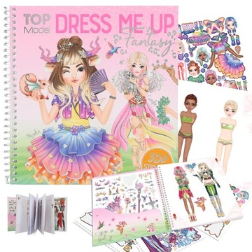 Top Model Dress Me Up Fantasy z Naklejkami