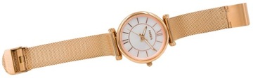 DAMSKI ZEGAREK FOSSIL ES4918 CARLIE ROSE GOLD MESH